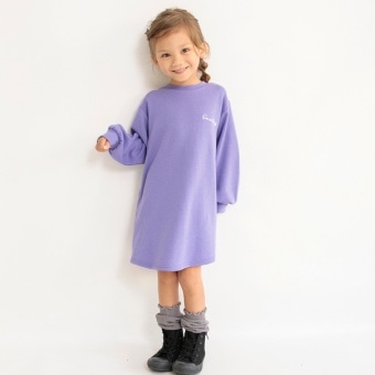 【DRC】刺繍ワンポイントワンピース