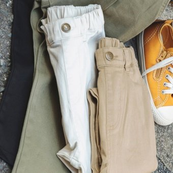 【DRC】スーパータックテーパードストレッチツイルパンツ