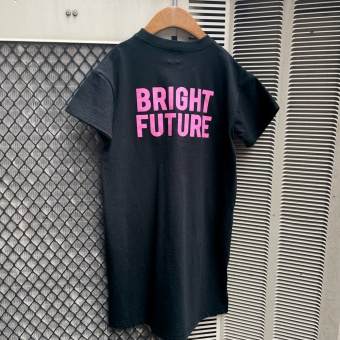 【DRC/お肌に嬉しい綿100％】サイドスリット半袖ワンピース