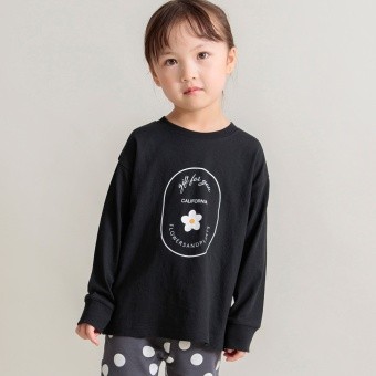 【DRC/お肌に嬉しい綿100％】ガールズアソートグラフィック長袖Tシャツ(WEB限定)