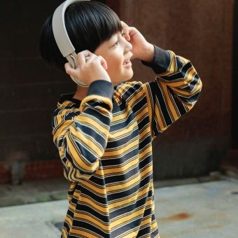 【DRC/お肌に嬉しい綿100％】マルチボーダー長袖Tシャツ（WEB限定）