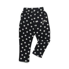 91_小花ドット_ブラック