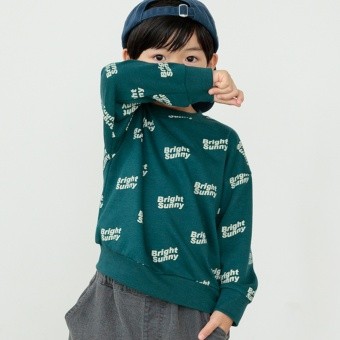 【eikoコラボ】薄手裏毛アソートグラフィックトレーナー(WEB限定カラーあり）