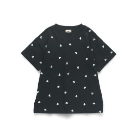 85:ハート柄-ブラック