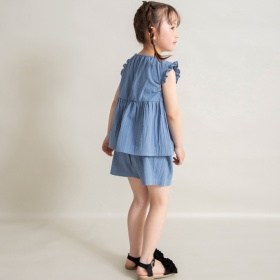 【WEB限定/DRC】袖フリルアソートセットアップ