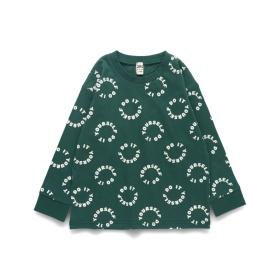 93:文字総柄_グリーン