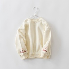 91_アイボリー_袖ロゴ