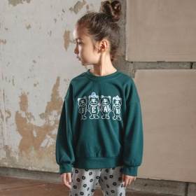 【DRC】アソートグラフィック裏毛トレーナー