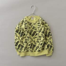 65_ライム_手書き総柄