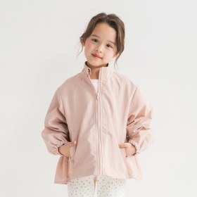 【WEB限定/DRC】撥水加工Aラインシルエットナイロンジャケット