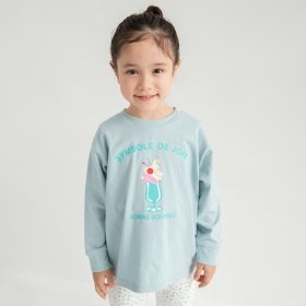 【3点10%対象】【WEB限定/DRC】ガールズアソートグラフィック長袖Tシャツ