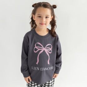 【3点10%対象】【WEB限定/DRC】ガールズアソートグラフィック長袖Tシャツ