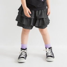 【26SS】【WEB限定/DRC】デニムフリルスカパン