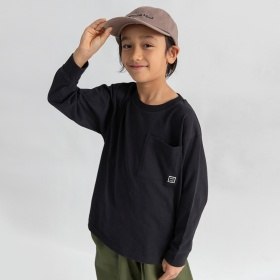 【3点10%対象】【WEB限定/DRC】ポケット長袖Tシャツ