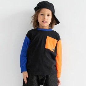 【3点10%対象】【WEB限定/DRC】ポケット長袖Tシャツ