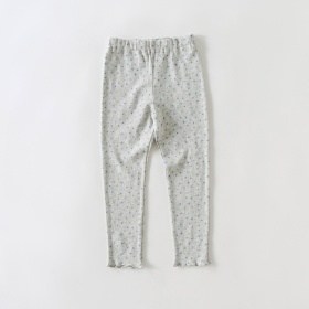 【3点10%対象】【WEB限定/DRC】裾メロウリブレギンス