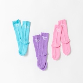 【新色追加】【WEB限定/DRC】カラフル3Pソックス