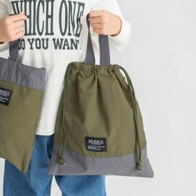 【DRC/WEB限定/通学シリーズ】配色体操服バッグ