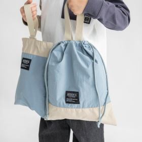 【DRC/WEB限定/通学シリーズ】配色体操服バッグ