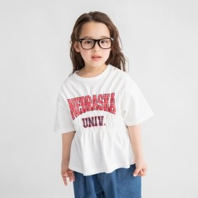 【WEB限定/DRC】シャーリングロゴ半袖Tシャツ