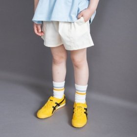【WEB限定/DRC】無地・デニムガールズショートパンツ