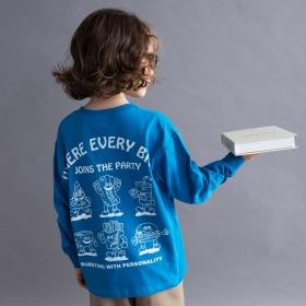 【WEB限定/DRC】アソートグラフィック長袖Tシャツ