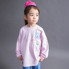 【WEB限定/DRC】ワッペン長袖Tシャツ
