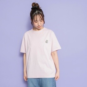 【WEB限定/BUNNI KONBINY】ワンポイント刺繍半袖Tシャツ/おとな