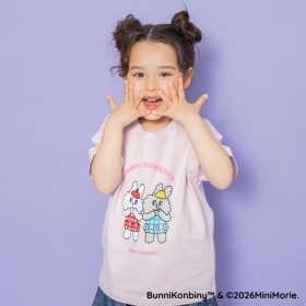 【WEB限定/BUNNI KONBINY】アソートキャラクター半袖Tシャツ
