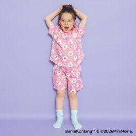 【WEB限定/BUNNI KONBINY】総柄ルームウェア/こども