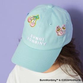 【WEB限定/BUNNI KONBINY】ワッペン付キャップ