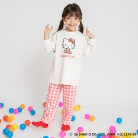 【WEB限定/DRC/サンリオキャラクターズ】長袖ルームウェア・こども