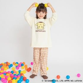 【WEB限定/DRC/サンリオキャラクターズ】長袖ルームウェア・こども