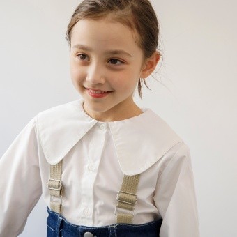 【Ou? by EDWIN】BIG衿ブラウス