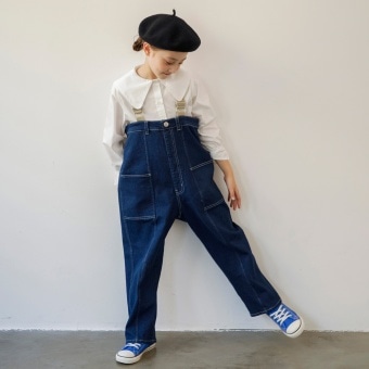 【Ou? by EDWIN】サス付きデニム