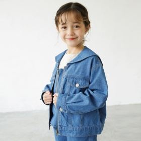 【Ou? by EDWIN】デニムセーラーカラージャケット_(クーポン対象外)