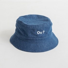【Ou? by EDWIN】Ou?ロゴ刺繍入りハット