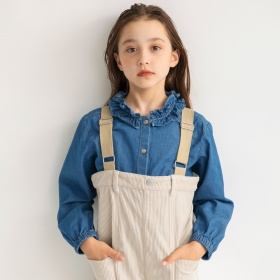 【Ou? by EDWIN】デニムブラウス_(クーポン対象外)