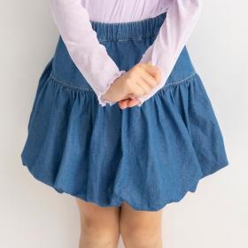 【Ou? by EDWIN】デニムバルーンスカート_(クーポン対象外)