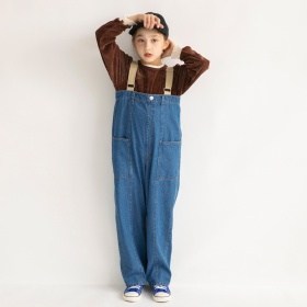 【Ou? by EDWIN】サス付きサロペット_(クーポン対象外)