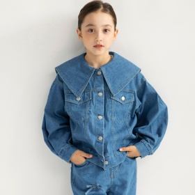 【Ou? by EDWIN】BIG襟デニムジャケット(クーポン対象外)