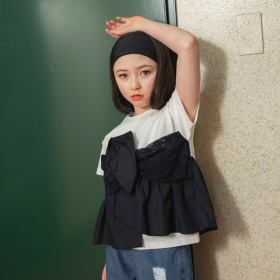 【Ou? by EDWIN】切替デザイン半袖Tシャツ_(クーポン対象外)