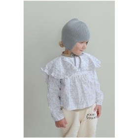 【ビエンナビエン】ワッペンつき ボンネットニット帽