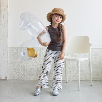 【aBity select./アビティセレクト】プリーツフレアパンツ