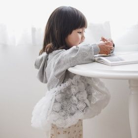 チュールビスチェドッキングフーディー