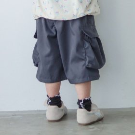 【aBity select./アビティセレクト】リボンカーゴ バミューダパンツ