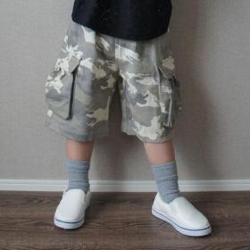 【aBity select./アビティセレクト】リボンカーゴ バミューダパンツ