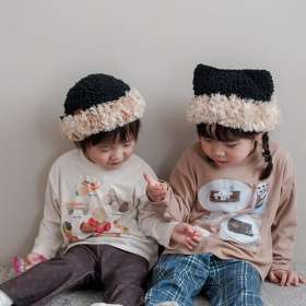 【aBity select./アビティセレクト】フードモチーフアソート長袖Tシャツ