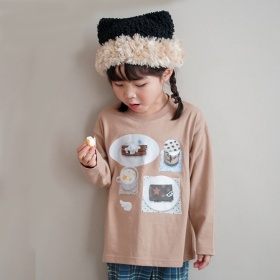 【aBity select./アビティセレクト】フードモチーフアソート長袖Tシャツ