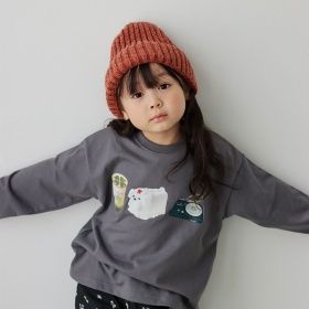 【aBity select./アビティセレクト】フードモチーフアソート長袖Tシャツ